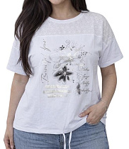 Футболка Levisha 26016 white - делук