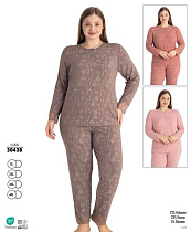 Пижама Cotpark 30428 brown - делук