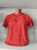 Футболка Panda 1703 red - делук