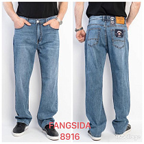 Джинсы Fangsida 8916 l.blue - делук