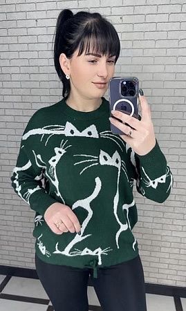 Свитер Shipi 25402 green - делук