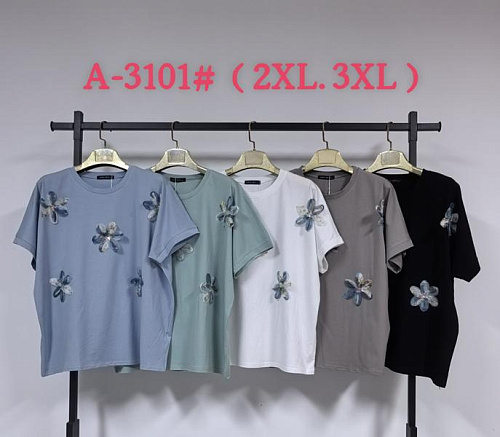 Футболка Saint Wish A3101 mix - делук