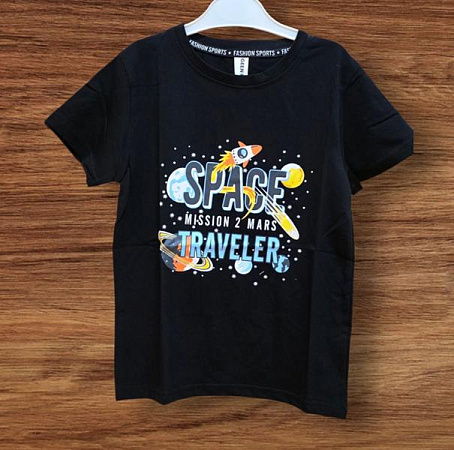 Футболка Sevim SV1497 black - делук