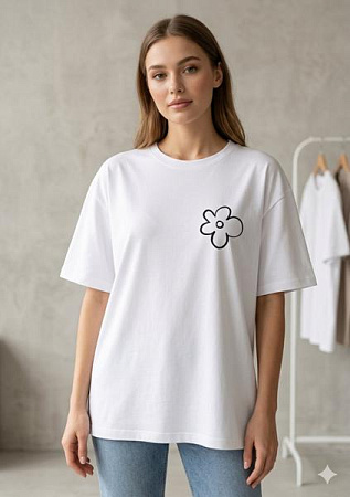 Футболка Newe 401 white - делук