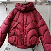 Пуховик Trend 2503 wine - делук