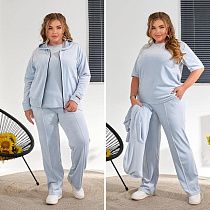 Костюм Спорт Dgmd 25041 l.blue - делук