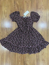 Платье Rsv 302 black-pink - делук