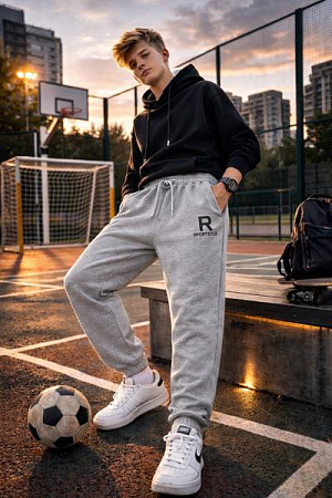 Штаны Спорт Major 24905 grey - делук