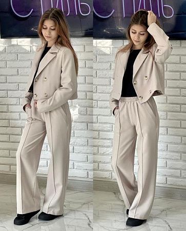 Костюм Karolina KR205 beige - делук