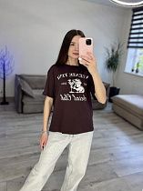 Футболка S.Style 67 brown - делук
