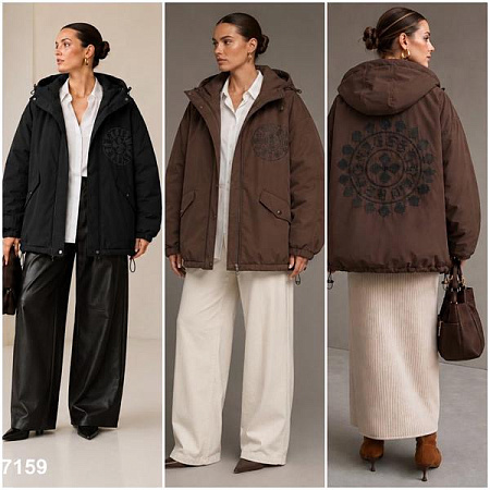 Куртка Saint Wish HM7159 black - делук