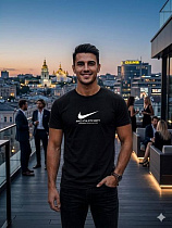 Футболка Moranny MR961 black - делук