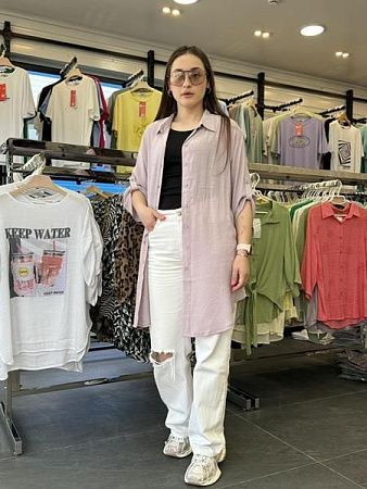 Рубашка Jjf 501 beige - делук