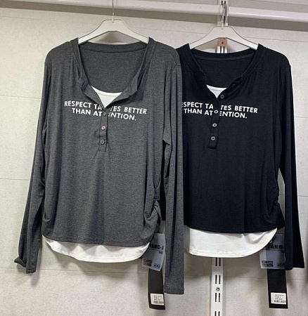 Свитер Style Nadezhda 9925 black - делук