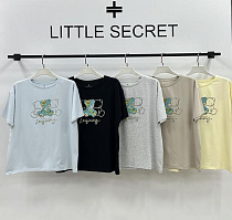 Футболка Little Secret 500513 black - делук