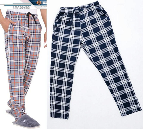 Штаны Samo 8600 grey-orange - делук