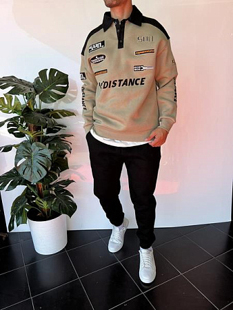 Свитер Three Black 2344 beige - делук