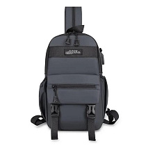 Бананка Fashion Bag 3013-2 grey - делук