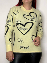 Свитер Kosta 59772 yellow - делук