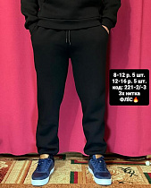 Штаны Спорт Amz 221-3 black - делук