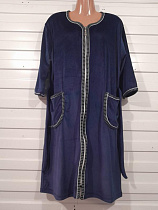 Халат Akvarel A165 navy - делук