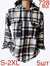 Рубашка Надийка ND27-728 d.grey Рубашка Надийка ND27-728 d.grey - делук