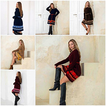 Платье Sevim SV1117 mix - делук