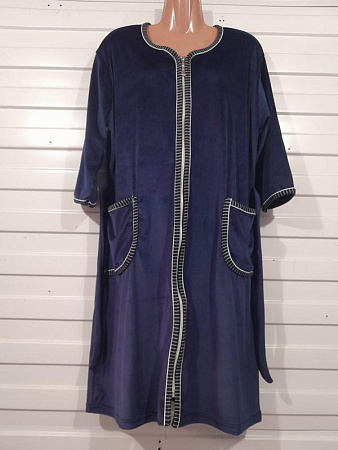 Халат Akvarel A165 navy - делук