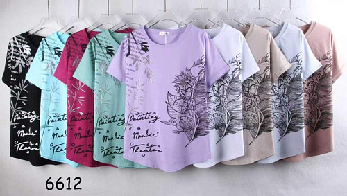 Футболка Style Nadezhda 6612 mix - делук
