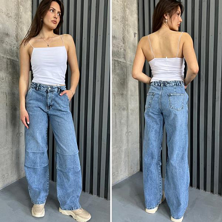 Джинсы I8Denim Women TB137 blue - делук