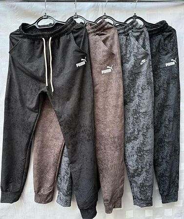 Штаны Спорт Shon S1017 d.grey - делук