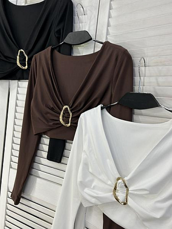 Топ Style Nadezhda 013 white - делук