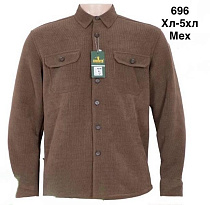 Рубашка Minh 696 brown - делук