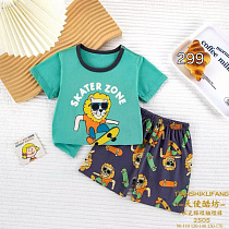 Пижама Фунтик 299 green - делук