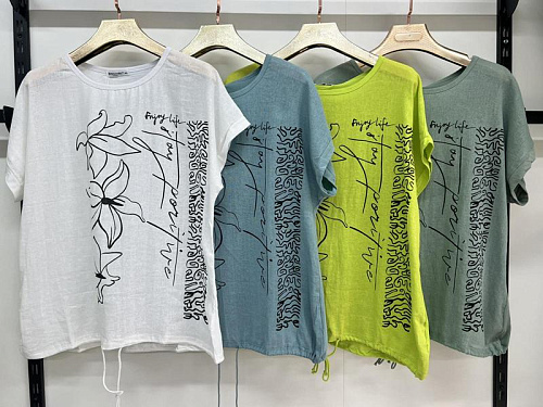 Футболка Estima 7383 l.green - делук