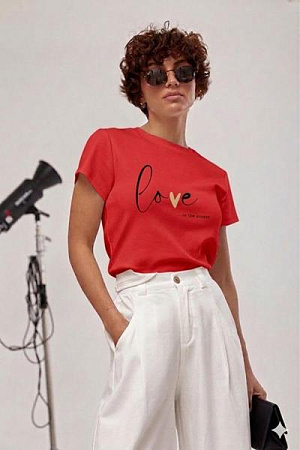 Футболка Iraopt IR109 red - делук