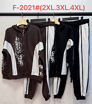 Костюм Спорт Saint Wish F2021 brown - делук