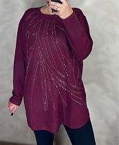 Туника Shipi 25203 wine - делук