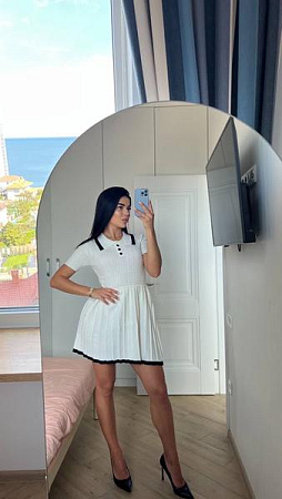 Платье Style Nadezhda 299 white - делук