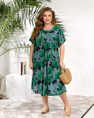 Платье Jjf 888 grey - делук