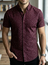 Рубашка Mary Poppins 7526 wine - делук