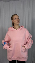 Худи Arina 4250 pink - делук