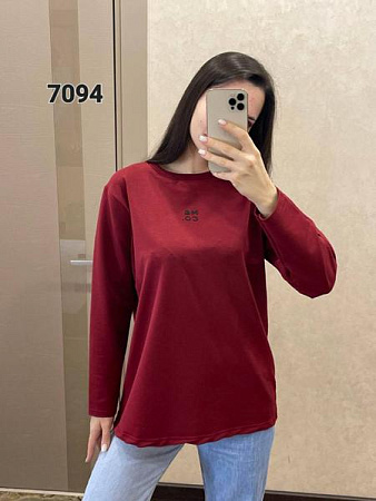 Свитер Fsn 7094 wine - делук