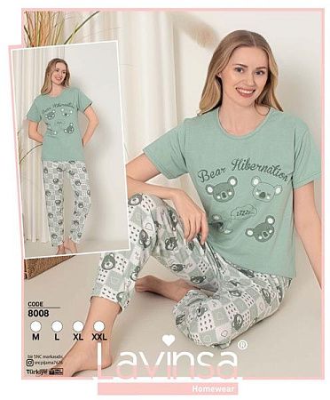 Пижама Disneyopt 8008 mint - делук