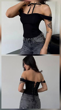 Корсет Alisa Brand 603 black - делук