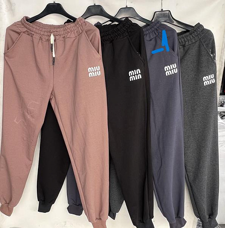 Штаны Спорт Tran TR595-1 grey - делук