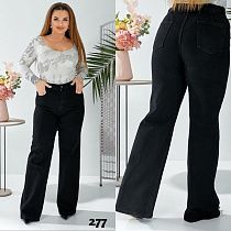 Джинсы Beki 277 black - делук