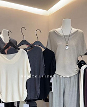 Блузка Comod CM644 grey - делук