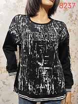 Свитер Lida 8237 black - делук