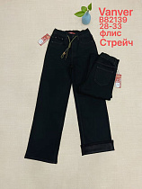 Джинсы Vanver B82139 black - делук